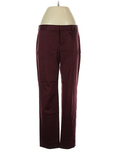 Pre-owned Banana Republic Casual Pants In Burgundy