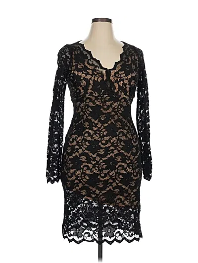 Pre-owned Karen Kane Cocktail Dress In Black