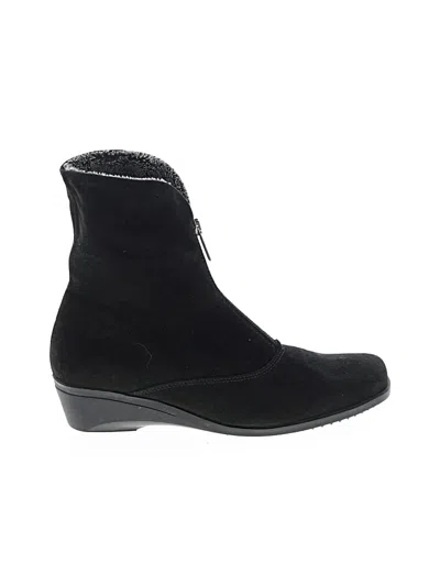 Pre-owned C La Canadienne Ankle Boots In Black