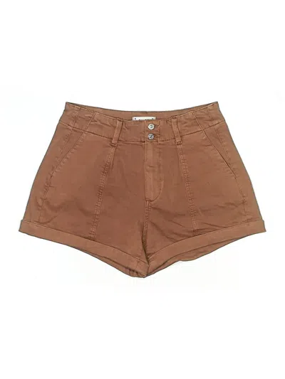 Pre-owned Paige Denim Shorts In Brown