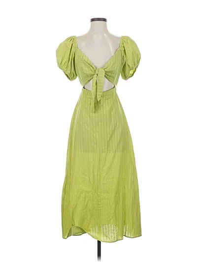 Pre-owned Show Me Your Mumu Cocktail Dress In Green