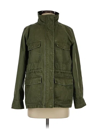 Pre-owned Madewell Jacket In Green