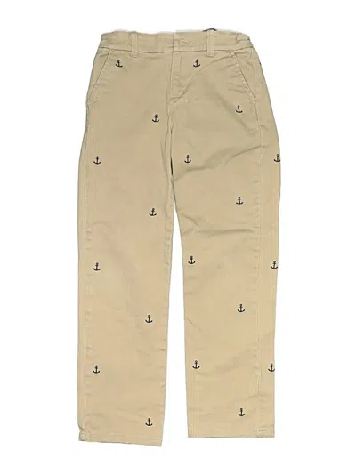 Pre-owned Janie And Jack Kids' Khaki Pant In Brown