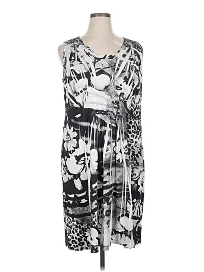 Pre-owned Style & Co Casual Dress In Gray