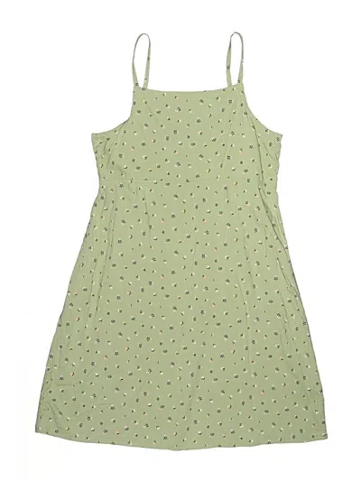 Pre-owned Cat & Jack Kids' Dress In Green