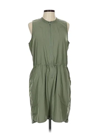 Pre-owned Zella Casual Dress In Green