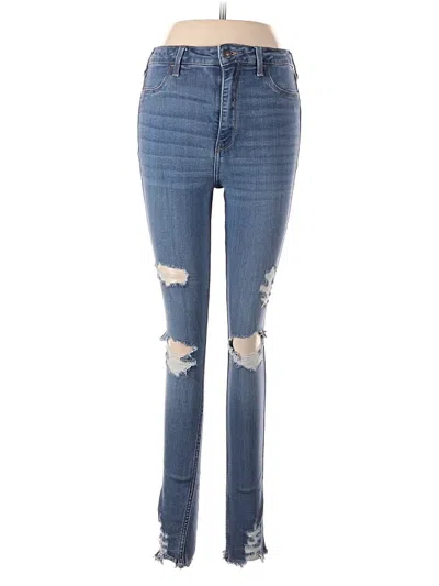 Pre-owned Hollister Jeans In Blue