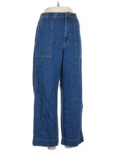 Pre-owned Uniqlo Jeans In Blue