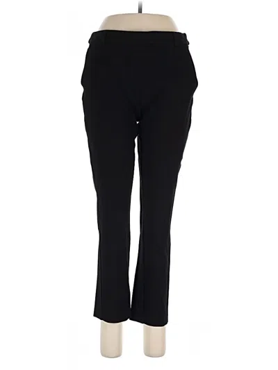 Pre-owned Dalia Dress Pants In Black