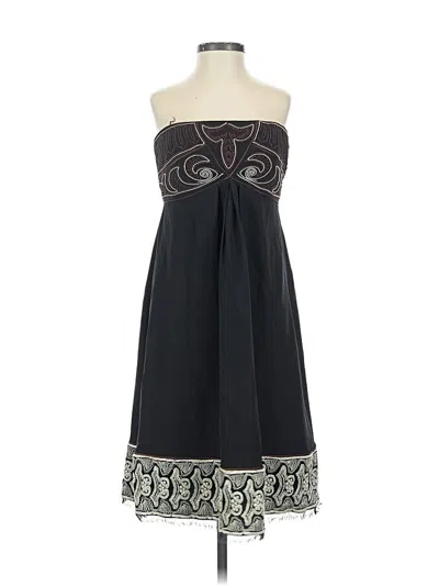 Pre-owned Nicole Miller Collection Cocktail Dress In Black