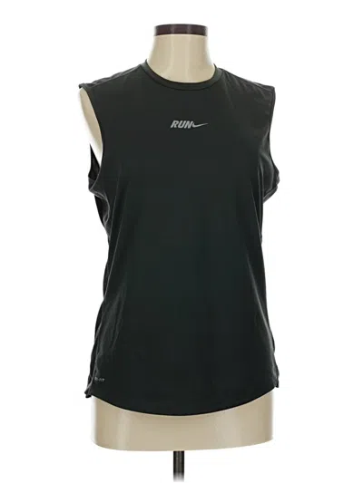 Pre-owned Nike Sleeveless T-shirt In Black