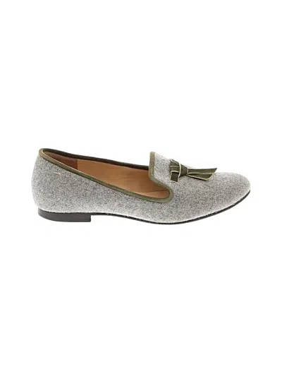 Pre-owned Cole Haan Flats In Gray