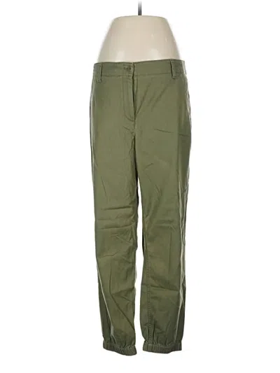 Pre-owned Talbots Khaki Pant In Green