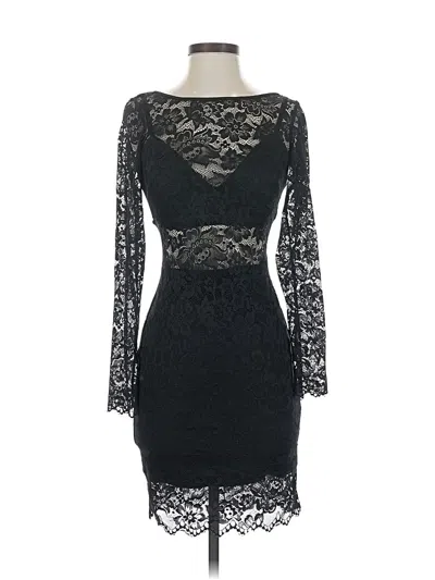 Pre-owned Bebe Cocktail Dress In Black