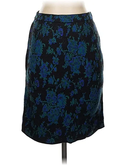 Pre-owned Peruvian Connection Formal Skirt In Blue