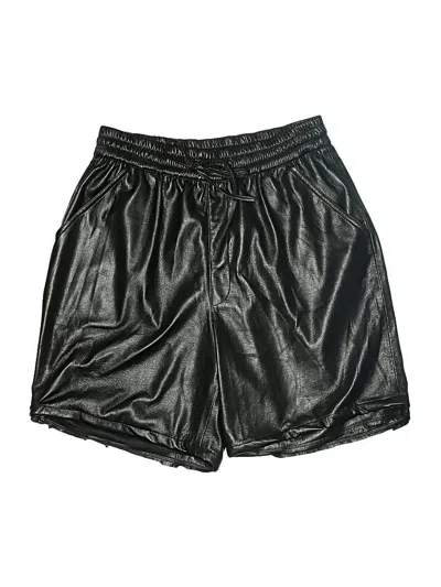 Pre-owned Good American Athletic Shorts In Black