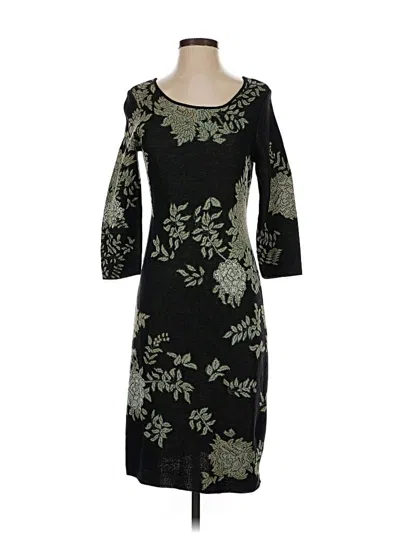 Pre-owned Peruvian Connection Cocktail Dress In Black