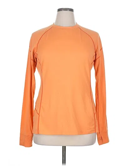 Pre-owned Rei Long Sleeve T-shirt In Orange