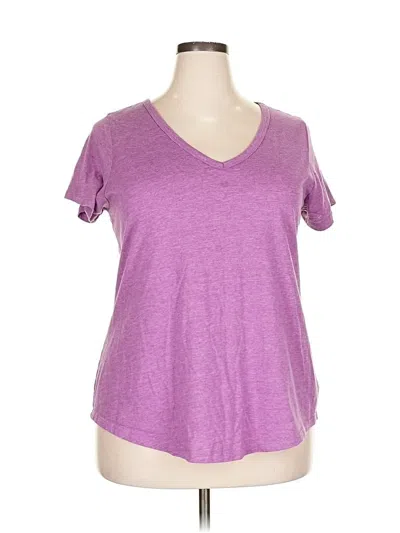 Pre-owned Torrid Short Sleeve T-shirt In Purple