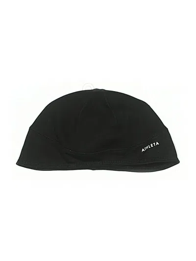 Pre-owned Athleta Beanie Hat In Black