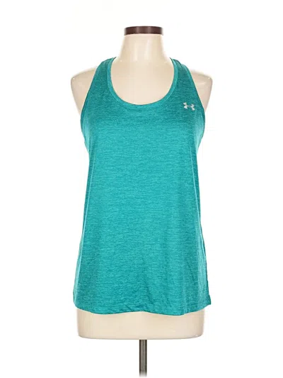 Pre-owned Under Armour Active Tank Top In Blue