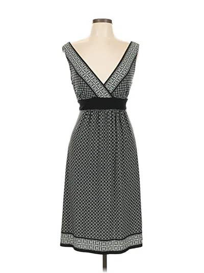 Pre-owned Connected Apparel Cocktail Dress In Black