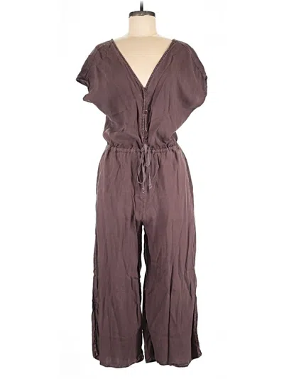 Pre-owned Cloth & Stone Jumpsuit In Brown