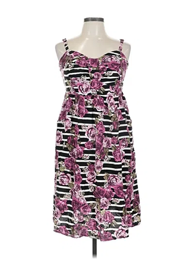 Pre-owned Torrid Cocktail Dress In Purple