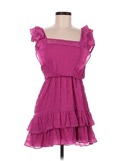 Pre-owned Betsey Johnson Casual Dress In Purple