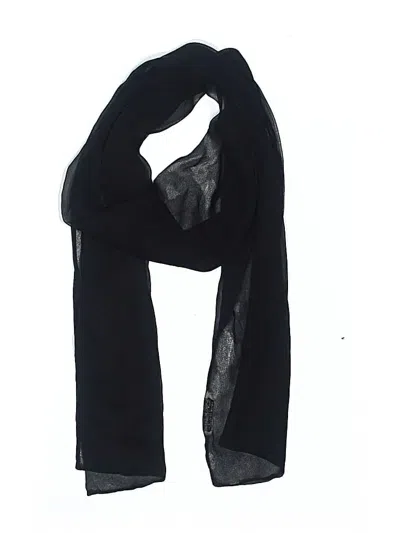 Pre-owned Unbranded Scarf In Black