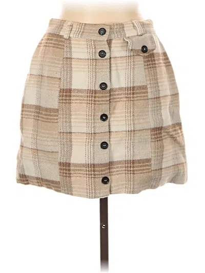 Pre-owned Emory Park Casual Skirt In Brown