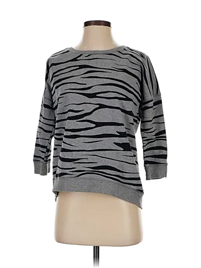 Pre-owned Two By Vince Camuto Sweatshirt In Gray