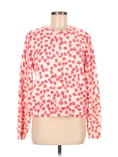 Pre-owned Lands' End Pullover Sweater In Pink