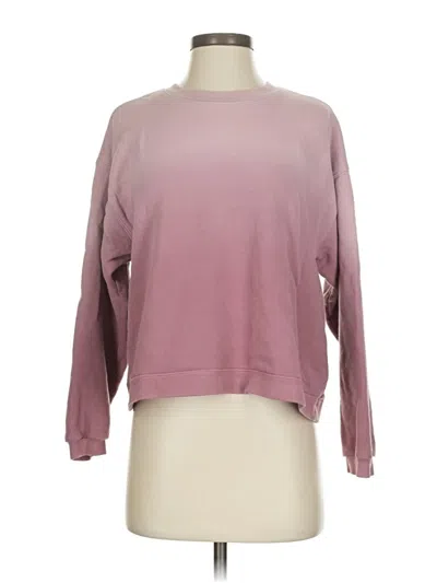 Pre-owned Madewell Sweatshirt In Pink