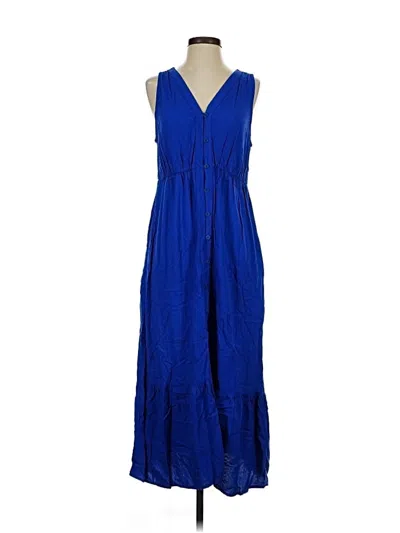 Pre-owned Westbound Casual Dress In Blue