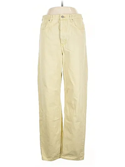 Pre-owned Cos Jeans In Yellow