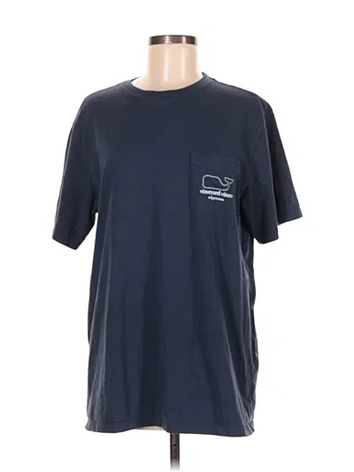 Pre-owned Vineyard Vines Short Sleeve T-shirt In Blue