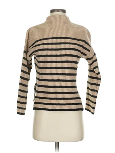 Pre-owned Rails Turtleneck Sweater In Brown