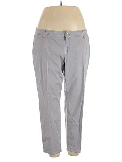 Pre-owned Liz Claiborne Casual Pants In Gray