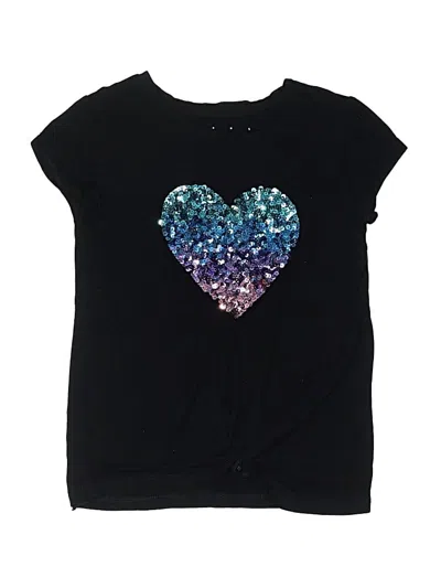 Pre-owned Rumi + Ryder Kids' Short Sleeve T-shirt In Black