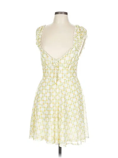 Pre-owned Urban Outfitters Casual Dress In Yellow