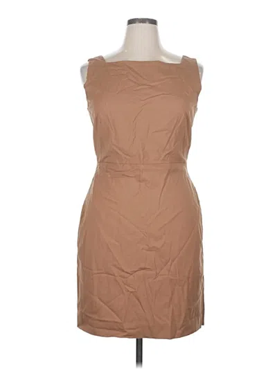 Pre-owned Mm. Lafleur Cocktail Dress In Brown
