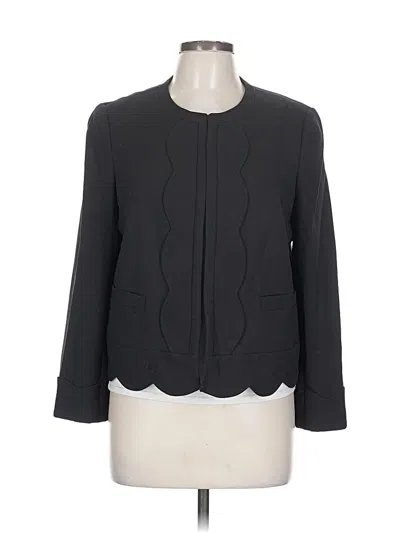 Pre-owned Ann Taylor Blazer Jacket In Black