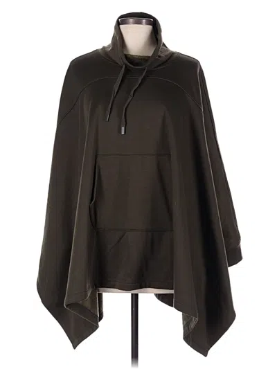 Pre-owned Felina Poncho In Black