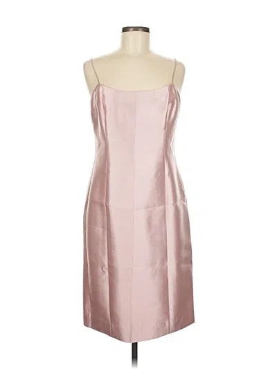Pre-owned Teri Jon Cocktail Dress In Pink