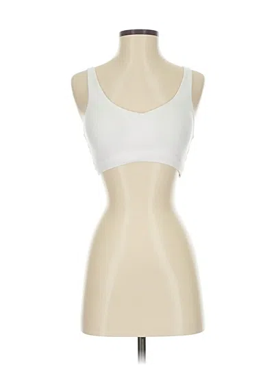Pre-owned Beyond Yoga Sports Bra In White