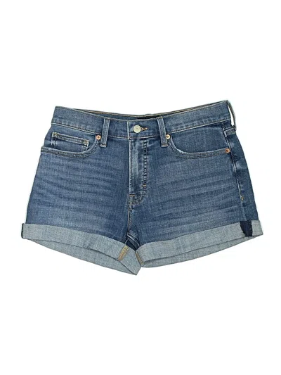 Pre-owned Lucky Brand Denim Shorts In Blue