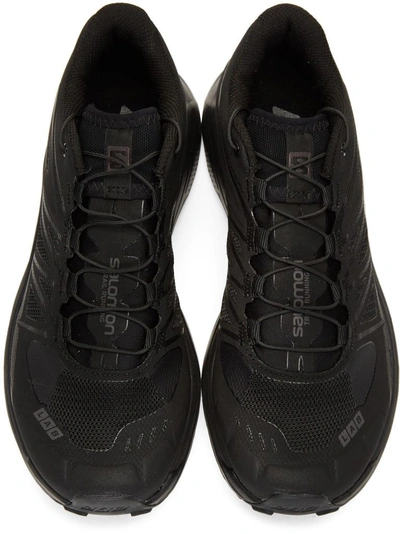 Shop Salomon Black S-lab Wings Limited Edition Sneakers