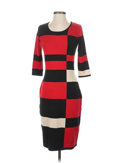 Gabby Skye Casual Dress In Multi