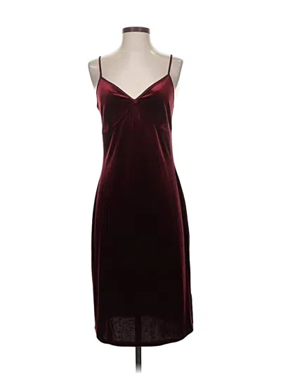 Pre-owned 1.state Cocktail Dress In Burgundy
